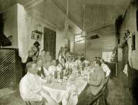 Diners at Madame Begue's
